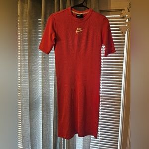 Tight fitted pink nike dress